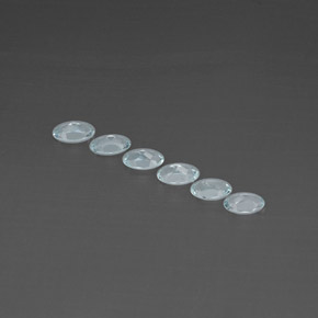 Achetez naturel ct bleue aigue-marine gems, coupe ovale, en provenance mozambique chez gemselect. en stock, livraison internationale!