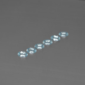 Achetez naturel ct bleue aigue-marine gems, coupe ovale, en provenance mozambique chez gemselect. en stock, livraison internationale!