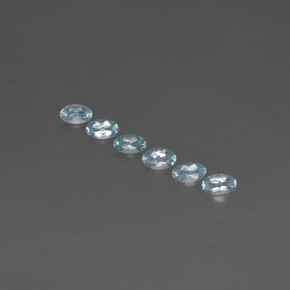 Achetez naturel ct bleue aigue-marine gems, coupe ovale, en provenance mozambique chez gemselect. en stock, livraison internationale!