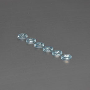 Achetez naturel ct bleue aigue-marine gems, coupe ovale, en provenance mozambique chez gemselect. en stock, livraison internationale!