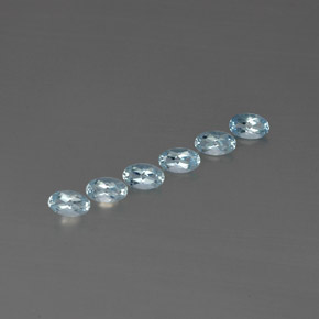 Achetez naturel ct bleue aigue-marine gems, coupe ovale, en provenance mozambique chez gemselect. en stock, livraison internationale!