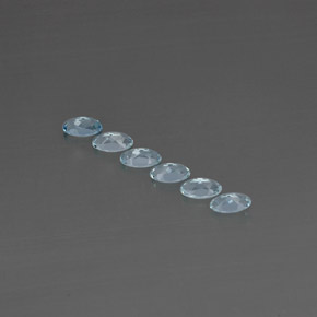 Achetez naturel ct bleue aigue-marine gems, coupe ovale, en provenance mozambique chez gemselect. en stock, livraison internationale!