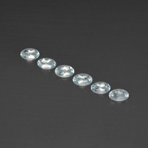 Achetez naturel ct bleue aigue-marine gems, coupe ovale, en provenance mozambique chez gemselect. en stock, livraison internationale!