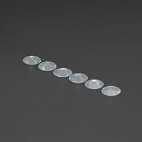 Achetez naturel ct bleue aigue-marine gems, coupe ovale, en provenance mozambique chez gemselect. en stock, livraison internationale!