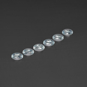 Achetez naturel ct bleue aigue-marine gems, coupe ovale, en provenance mozambique chez gemselect. en stock, livraison internationale!