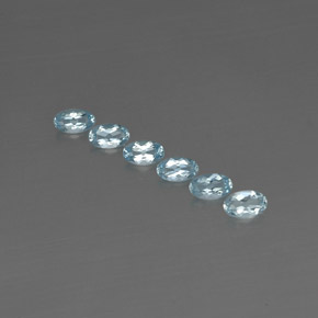 Achetez naturel ct bleue aigue-marine gems, coupe ovale, en provenance mozambique chez gemselect. en stock, livraison internationale!