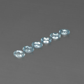 Achetez naturel ct bleue aigue-marine gems, coupe ovale, en provenance mozambique chez gemselect. en stock, livraison internationale!