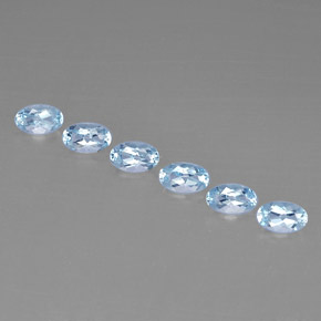 Achetez naturel ct bleue aigue-marine gems, coupe ovale, en provenance madagascar chez gemselect. en stock, livraison internationale!