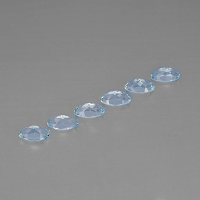 Achetez naturel ct bleue aigue-marine gems, coupe ovale, en provenance madagascar chez gemselect. en stock, livraison internationale!