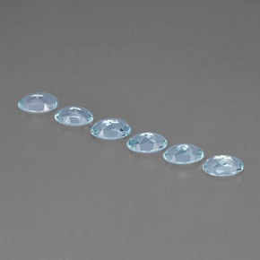 Achetez naturel ct bleue aigue-marine gems, coupe ovale, en provenance madagascar chez gemselect. en stock, livraison internationale!