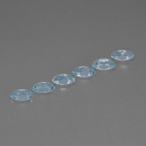Achetez naturel ct bleue aigue-marine gems, coupe ovale, en provenance madagascar chez gemselect. en stock, livraison internationale!