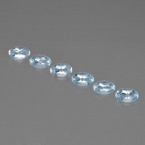 Achetez naturel ct bleue aigue-marine gems, coupe ovale, en provenance madagascar chez gemselect. en stock, livraison internationale!