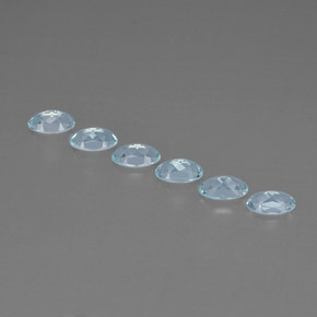 Achetez naturel ct bleue aigue-marine gems, coupe ovale, en provenance madagascar chez gemselect. en stock, livraison internationale!