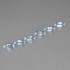 Achetez naturel ct bleue aigue-marine gems, coupe ovale, en provenance madagascar chez gemselect. en stock, livraison internationale!