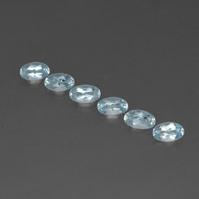 Achetez naturel ct bleue aigue-marine gems, coupe ovale, en provenance mozambique chez gemselect. en stock, livraison internationale!