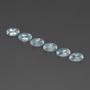 Achetez naturel ct bleue aigue-marine gems, coupe ovale, en provenance mozambique chez gemselect. en stock, livraison internationale!