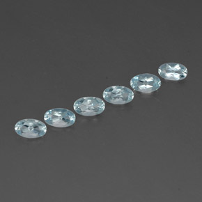 Achetez naturel ct bleue aigue-marine gems, coupe ovale, en provenance mozambique chez gemselect. en stock, livraison internationale!