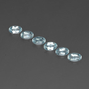 Achetez naturel ct bleue aigue-marine gems, coupe ovale, en provenance mozambique chez gemselect. en stock, livraison internationale!