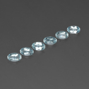 Achetez naturel ct bleue aigue-marine gems, coupe ovale, en provenance mozambique chez gemselect. en stock, livraison internationale!