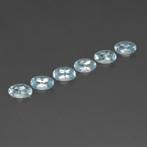 Achetez naturel ct bleue aigue-marine gems, coupe ovale, en provenance mozambique chez gemselect. en stock, livraison internationale!