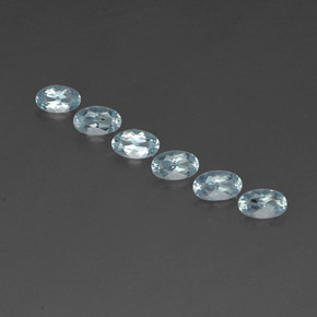 Achetez naturel ct bleue aigue-marine gems, coupe ovale, en provenance mozambique chez gemselect. en stock, livraison internationale!