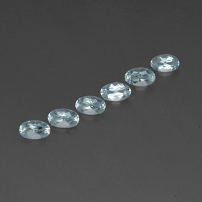 Achetez naturel ct bleue aigue-marine gems, coupe ovale, en provenance mozambique chez gemselect. en stock, livraison internationale!