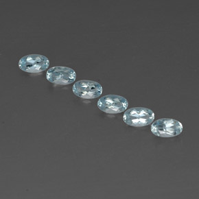 Achetez naturel ct bleue aigue-marine gems, coupe ovale, en provenance mozambique chez gemselect. en stock, livraison internationale!