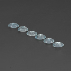 Achetez naturel ct bleue aigue-marine gems, coupe ovale, en provenance mozambique chez gemselect. en stock, livraison internationale!