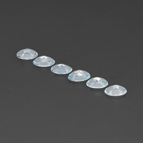 Achetez naturel ct bleue aigue-marine gems, coupe ovale, en provenance mozambique chez gemselect. en stock, livraison internationale!