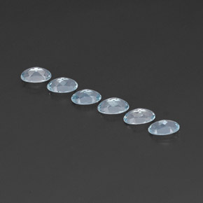 Achetez naturel ct bleue aigue-marine gems, coupe ovale, en provenance mozambique chez gemselect. en stock, livraison internationale!
