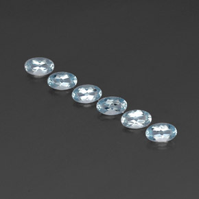 Achetez naturel ct bleue aigue-marine gems, coupe ovale, en provenance mozambique chez gemselect. en stock, livraison internationale!
