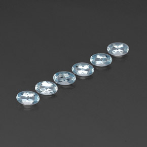Achetez naturel ct bleue aigue-marine gems, coupe ovale, en provenance mozambique chez gemselect. en stock, livraison internationale!