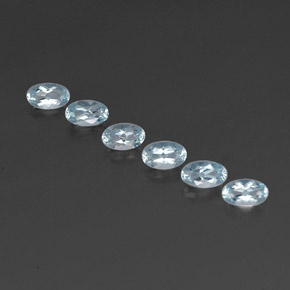 Achetez naturel ct bleue aigue-marine gems, coupe ovale, en provenance mozambique chez gemselect. en stock, livraison internationale!