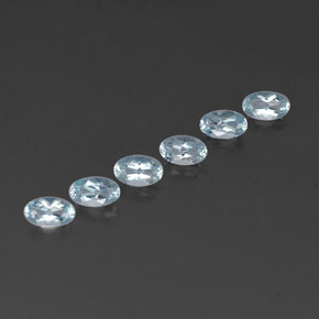 Achetez naturel ct bleue aigue-marine gems, coupe ovale, en provenance mozambique chez gemselect. en stock, livraison internationale!