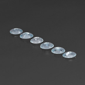 Achetez naturel ct bleue aigue-marine gems, coupe ovale, en provenance mozambique chez gemselect. en stock, livraison internationale!
