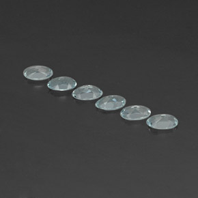 Achetez naturel ct Bleu clair Aigue-marine gems, Coupe ovale, En provenance Madagascar chez GemSelect. En stock, livraison internationale!