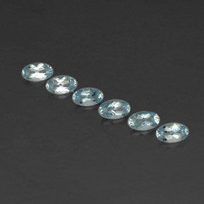 Achetez naturel ct bleue aigue-marine gems, coupe ovale, en provenance madagascar chez gemselect. en stock, livraison internationale!