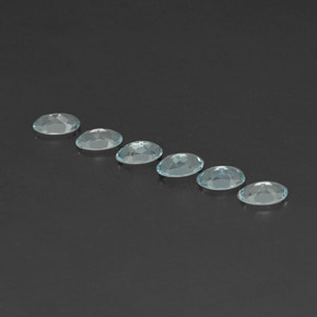 Achetez naturel ct bleue aigue-marine gems, coupe ovale, en provenance madagascar chez gemselect. en stock, livraison internationale!