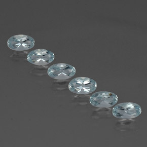 Achetez naturel ct bleue aigue-marine gems, coupe ovale, en provenance madagascar chez gemselect. en stock, livraison internationale!