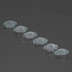 Achetez naturel ct bleue aigue-marine gems, coupe ovale, en provenance madagascar chez gemselect. en stock, livraison internationale!