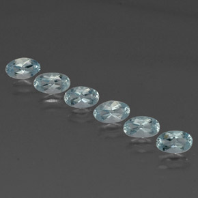 Achetez naturel ct bleue aigue-marine gems, coupe ovale, en provenance madagascar chez gemselect. en stock, livraison internationale!