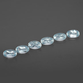 Achetez naturel ct bleue aigue-marine gems, coupe ovale, en provenance madagascar chez gemselect. en stock, livraison internationale!