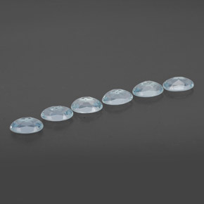 Achetez naturel ct bleue aigue-marine gems, coupe ovale, en provenance madagascar chez gemselect. en stock, livraison internationale!