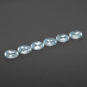 Achetez naturel ct bleue aigue-marine gems, coupe ovale, en provenance madagascar chez gemselect. en stock, livraison internationale!