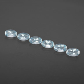 Achetez naturel ct bleue aigue-marine gems, coupe ovale, en provenance madagascar chez gemselect. en stock, livraison internationale!