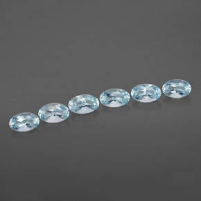 Achetez naturel ct bleue aigue-marine gems, coupe ovale, en provenance madagascar chez gemselect. en stock, livraison internationale!