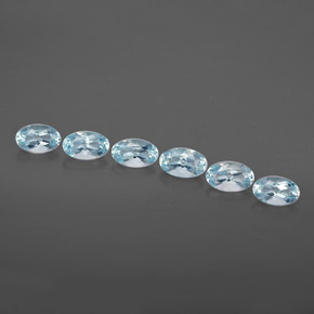 Achetez naturel ct bleue aigue-marine gems, coupe ovale, en provenance madagascar chez gemselect. en stock, livraison internationale!