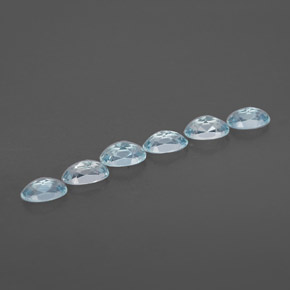 Achetez naturel ct bleue aigue-marine gems, coupe ovale, en provenance madagascar chez gemselect. en stock, livraison internationale!