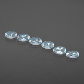 Achetez naturel ct bleue aigue-marine gems, coupe ovale, en provenance madagascar chez gemselect. en stock, livraison internationale!