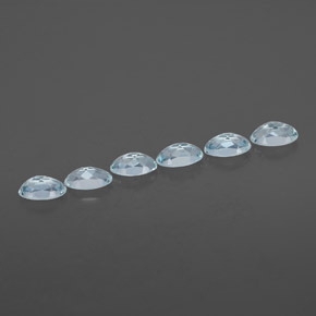 Achetez naturel ct bleue aigue-marine gems, coupe ovale, en provenance madagascar chez gemselect. en stock, livraison internationale!